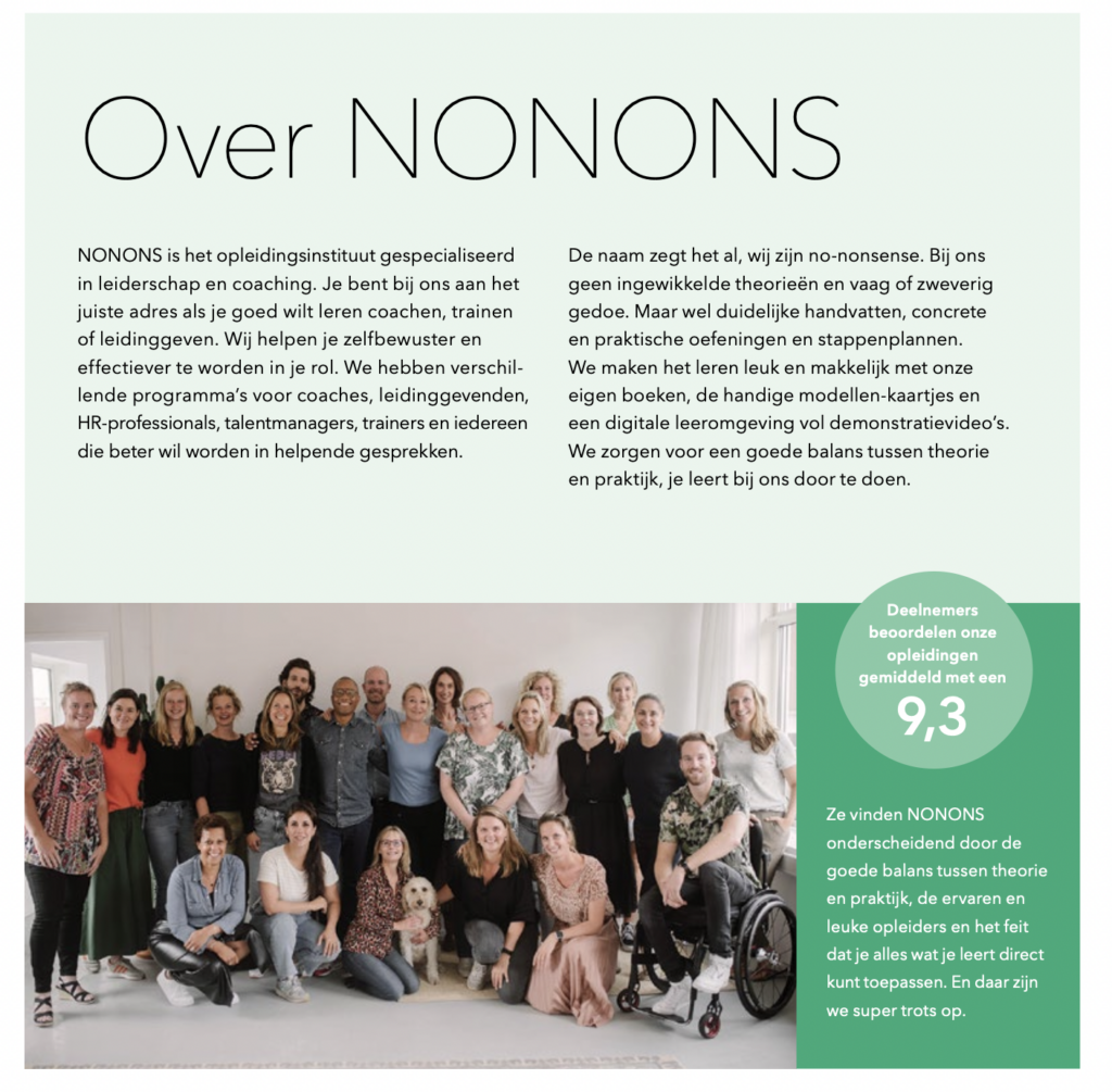 opleiding coachend leiderschap